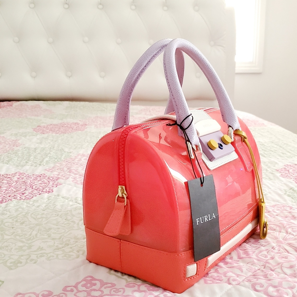 FURLA New Candy Vanilla Cartoon Mini Satchel - Picture 4 of 6